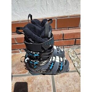 K2 BFC 90 Ski Boots Women's 23/23.5 US 6.5 Black Blue Comfort All Mountain